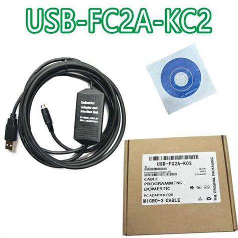 Pcs For Idec Micro Series Plc Programming Cable Usb Fc A Kc Data