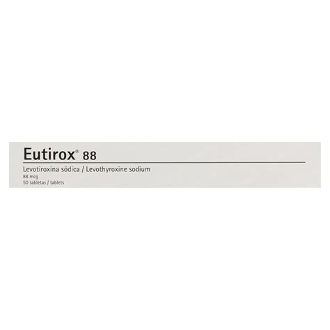 Comprar Eutirox 88 Mcg X 50 Tabs Walmart Costa Rica