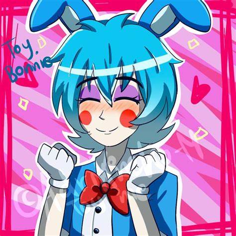 Icon Toy Bonnie Toy Frennie Fnaf Human By Adrikoneko Mizuiro