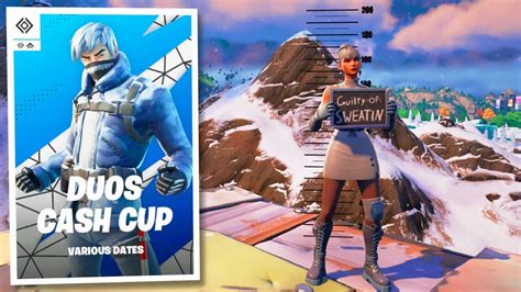 How We Dominated The Duo Cash Cup Youtube