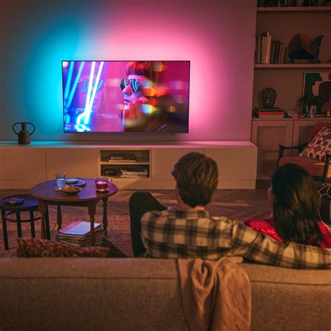 Philips Pus Smart Led Telev Zi Uhd K Ambilight Google Tv