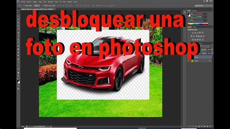 Como Quitar El Candado De Una Foto En Photoshop Youtube