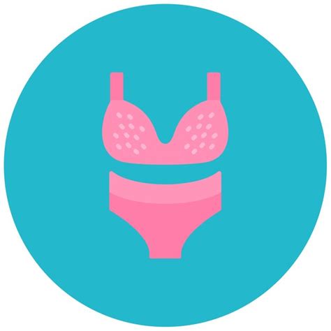 Premium Vector Bikini Flat Illustration