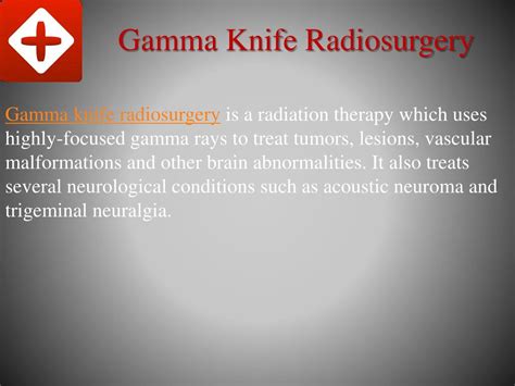 PPT - Gamma Knife Radiosurgery PowerPoint Presentation, free download