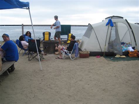On The Beach Camping In North San Diego
