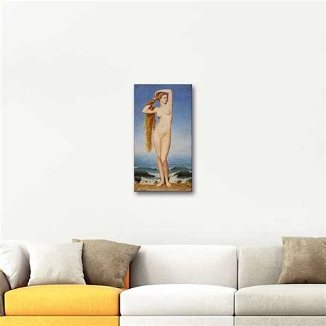 The Birth Of Venus By Eugene Emmanuel Amaury Duval As Art Print