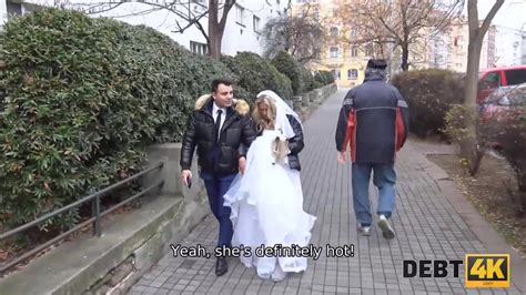 Free Debt K Bushy Golden Haired Is Enjoying Sex During The Time That Cuckold Groom Is Watching