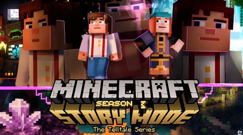 I Made A Fan Minecraft STORY Mode Season 3 Poster Minecraft Amino