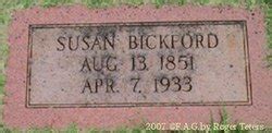 Susan Ann Scalf Bickford 1851 1933 Homenaje De Find A Grave