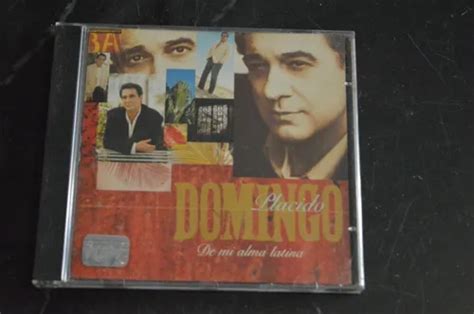 Placido Domingo De Mi Alma Latina Cd MercadoLivre