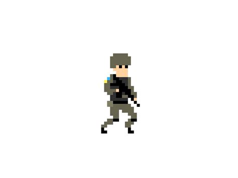 Ua Soldier By Quepec Pixelland On Dribbble