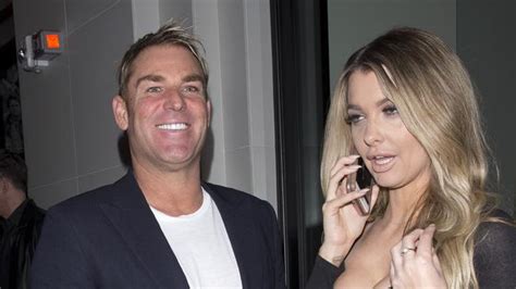 Shane Warne and new girlfriend Emily Sears go out for dinner: Photos ...