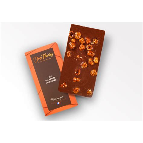 Tablette Chocolat Au Lait Gianduja Noisettes