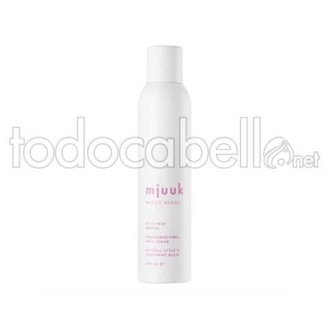 Mjuuk Naked Sense Hairspray Medium Sin Fragancia Ml