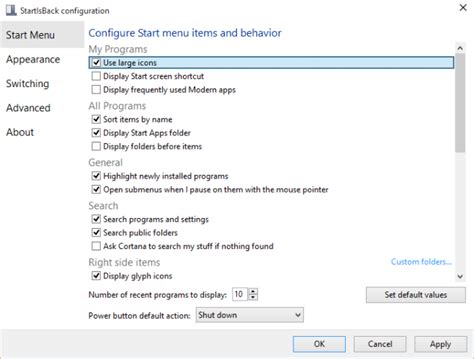 windows classic start button  startisback atomichaq