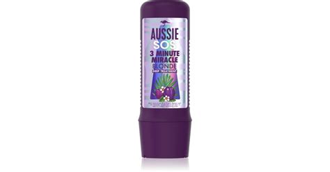 Aussie Sos Minute Miracle Moisturising Conditioner For Blonde Hair Notino Co Uk