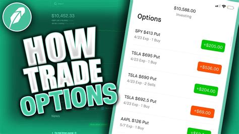 How To Trade Options Robinhood Investing Small Accounts Big Profits