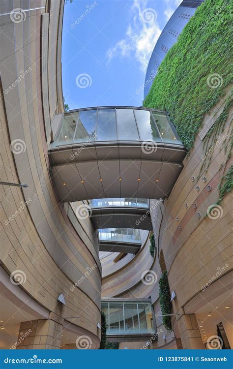 Namba Parks Is An Office And Shopping Stock Image Image Of Building