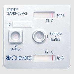 Rapid Respiratory Disease Test DPP Chembio Diagnostic Systems Inc