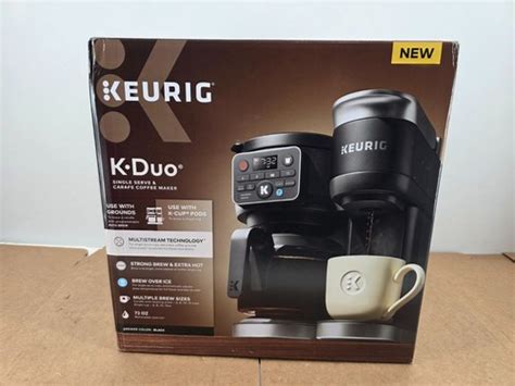 Keurig K Duo Hot Iced Single Serve Carafe Coffee Maker 72oz NEW EBay