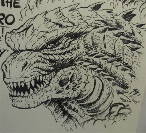 Godzilla Head By Matt Frank Godzilla Know Your Meme