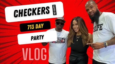 713 Day At CHECKERS Slim Thug Lil KeKe Meet Greet 713 Houston