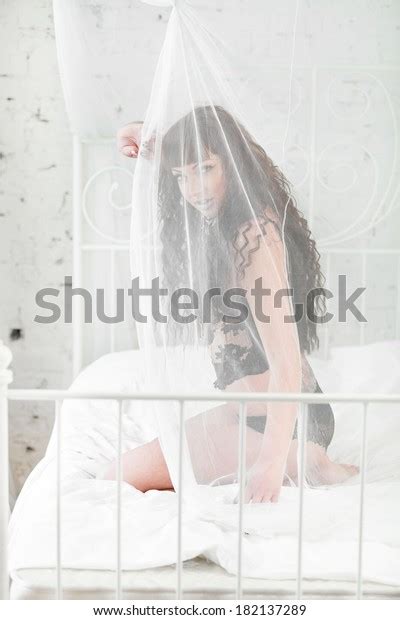 Sexual Woman Lying Naked Bed Stock Photo Shutterstock