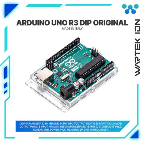 Arduino Uno R3 Original Made In Italy Rev 3 Microcontroller Lazada