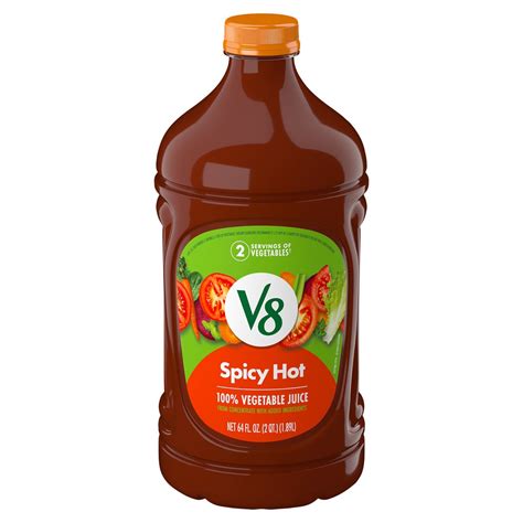 V Spicy Hot Vegetable Juice Fl Oz Fairway