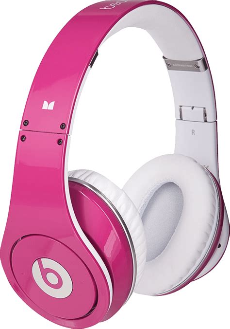 Pink Beat Headphones Transparent Png Stickpng