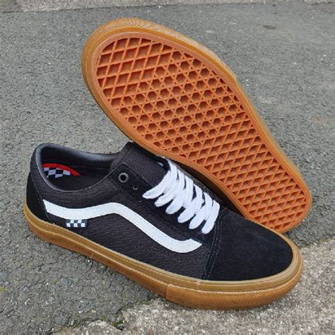 Vans Skate Old Skool Shoes Black Gum