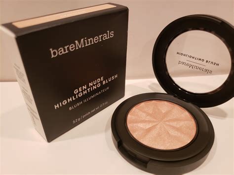 Bare Minerals Gen Nude Highlighting Blush Opal Glow 0 11 Oz NIB