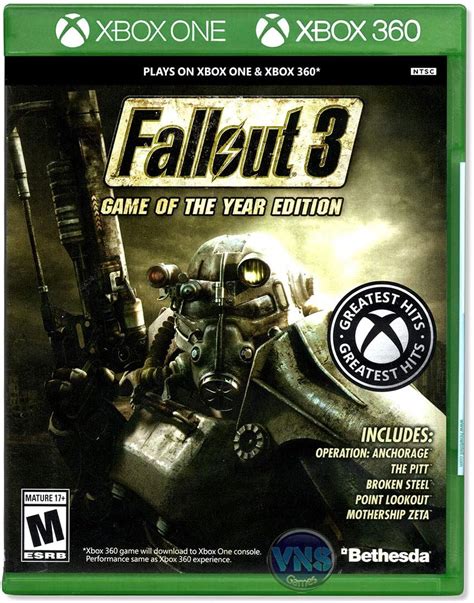 Fallout 3 Game Of The Year Game Xbox 360 Amazon Mx Videojuegos