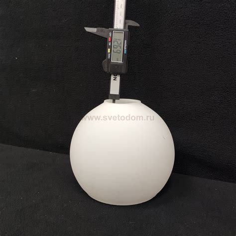 Плафон стекло шар матовый 150*127мм Е27 (45мм посадка) CL155/ CL114 ...