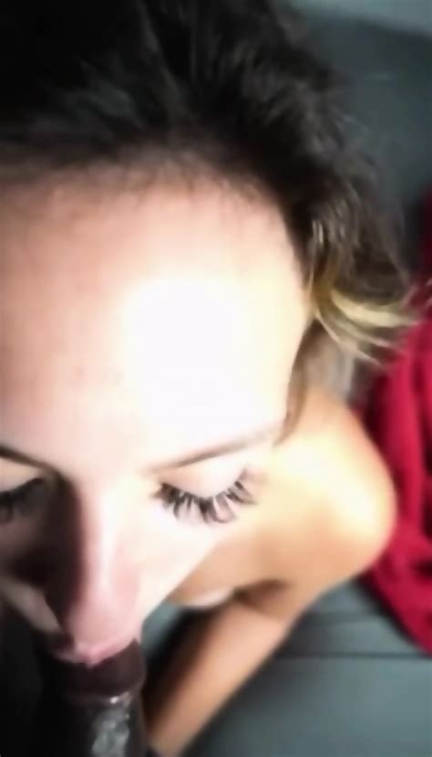 Beautiful Blonde Sucking BBC