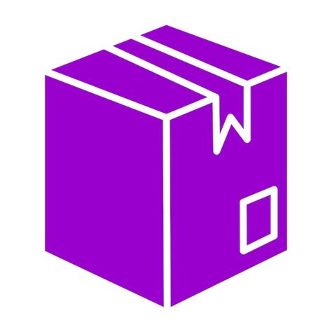 Premium Vector Package Box Icon Style