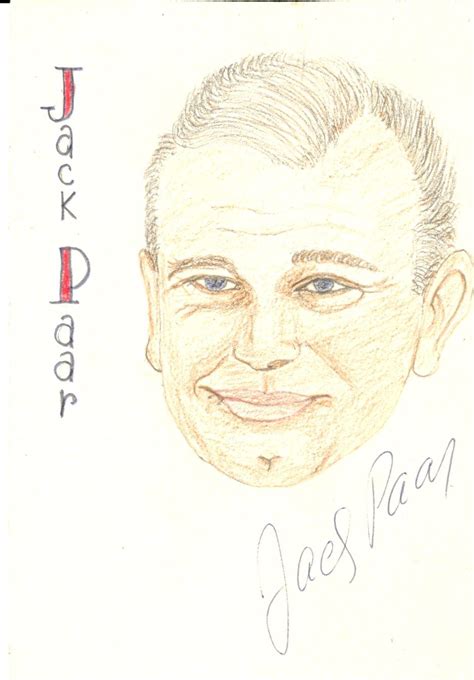 Lot Detail Jack Parr Original Signed Portrait