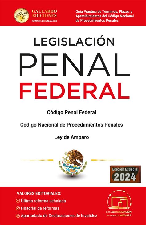 Código Penal Federal 2025 Esencial - Codigo Nacional de Procedimientos
