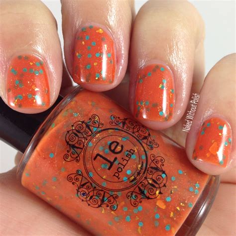 LE Polish Love Your Mother Collection Swatch And Review Naked Without Polish