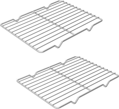 Metal Grate Cooling Rack Pack Of 2 Stainless Steel Baking Cooling Rack