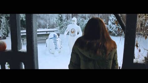 He Builds Star Wars Snowmen For His First Crush How She Responds