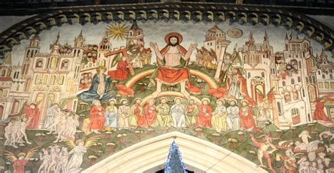 The Doom Painting Of St Thomass Church Salisbury Archaeology Travel