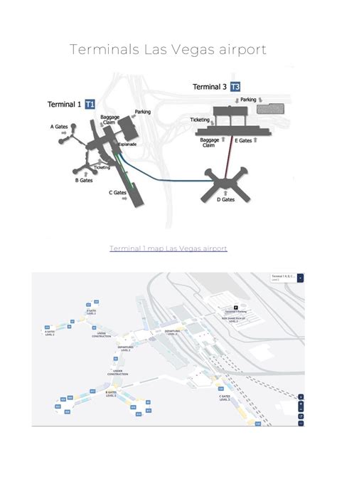 Terminals Map Las Vegas Airport By Terminalsmap Issuu
