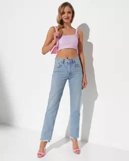 Damski top od bikini na jedno ramię Self Portrait Moliera