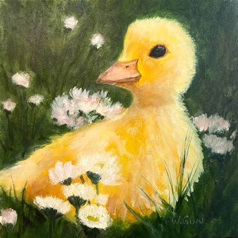 yellow animal painting 1