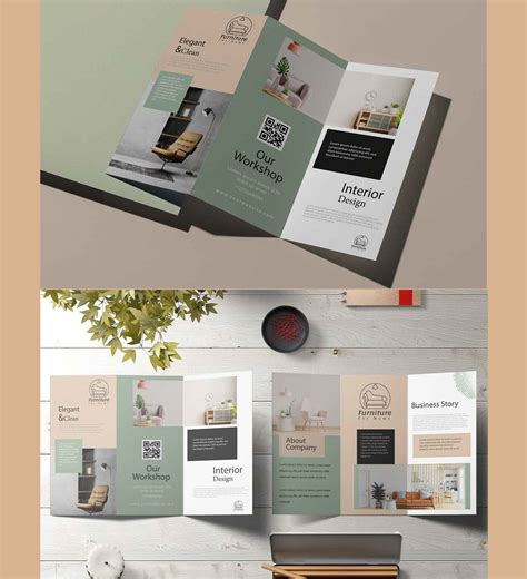 Brochure Design Furniture Home Behance
