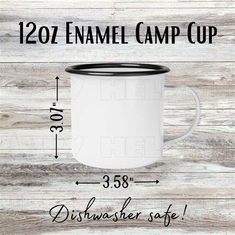 Enamel Camping Mug Etsy