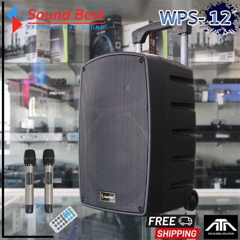 SoundBest WPS12 ตู้ลำโพงอเนกประสงค์ 12 นิ้ว WPS-12 ตู้ขยาย Sound Best ...