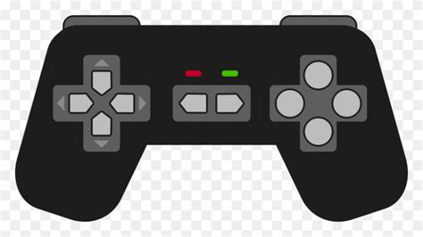 Xbox Controller Silhouette Clip Art - Xbox One Clipart - FlyClipart