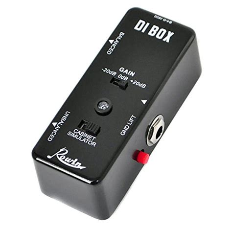 Snapklik.com : Guitar Bass Passive DI Box Instrument To Balanced And ...